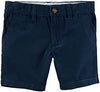 PLAY BOY INF FLAT FRONT NAVY WOVEN SHORT