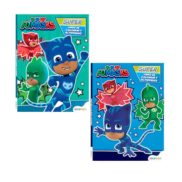LIBRO DE ACTIVIDADES PJ MASK
