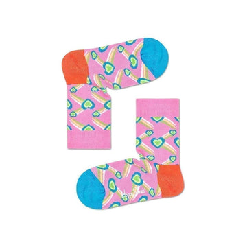 CALCETINES ROSADOS CORAZONES