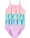 SWIM 2 S20 PASTEL RUFFLE 1 PC