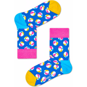 CALCETINES AZUL CON PELOTAS