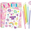 SET D/CUADERNO PASTEL TIE DYE