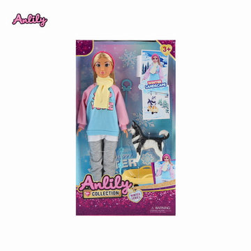 MUÑECA DE MODA DE 11.5" CUERPO SOLIDO