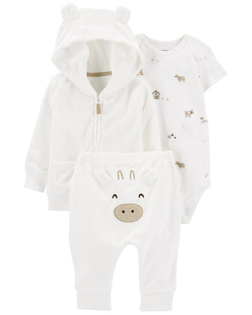 CARDI SET WHITE