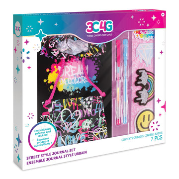Set de Diario Sudadera con Capucha Graffiti [12038]