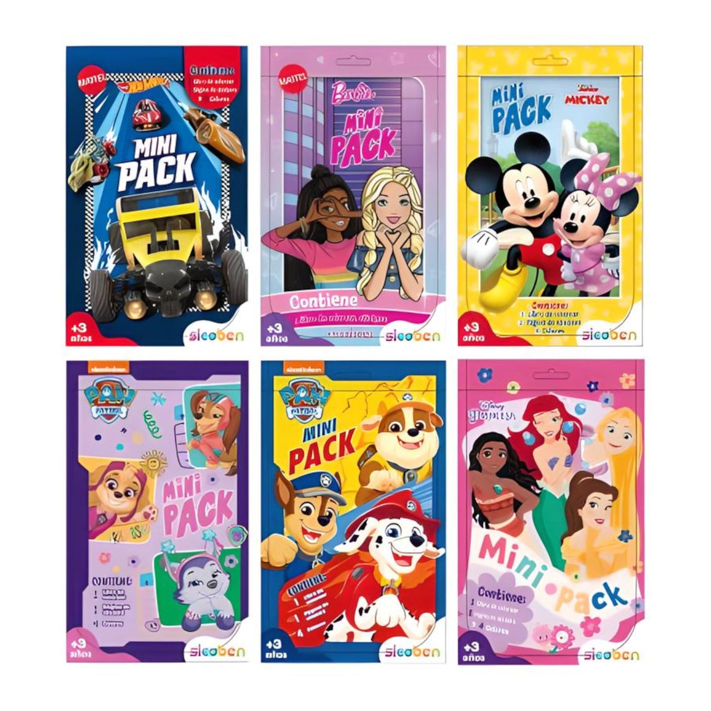 Mini Pack Licencia Mattel Hot Wheels [NV-M-PMI-8051]