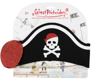 Diadema Pirata con Parche 2 Piezas [11190]