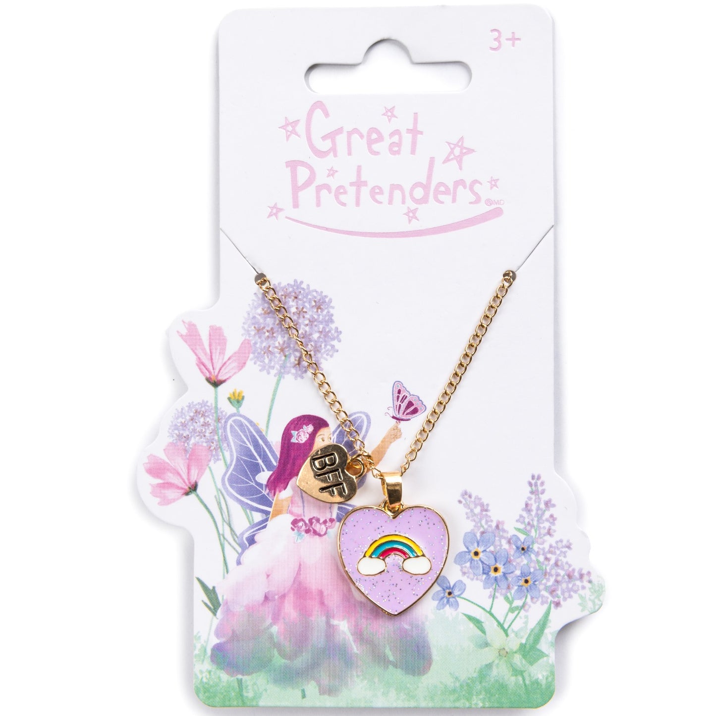 Collar BFF de Mariposa Arcoíris [86149]