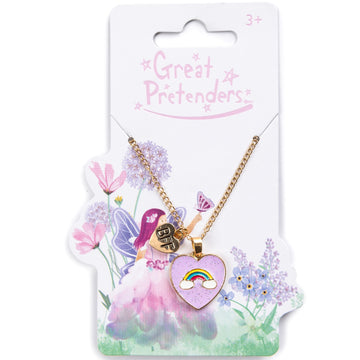 Collar BFF de Mariposa Arcoíris [86149]