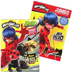 Libro para Colorear Miraculous Ladybug 80 Páginas [52553UPD]