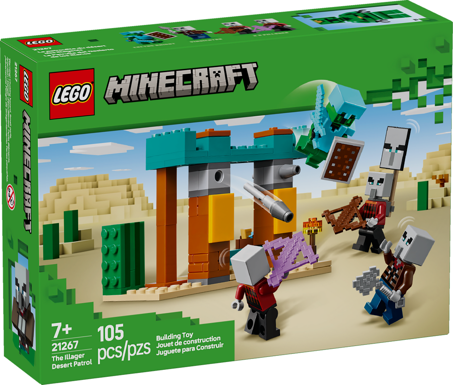 LEGO MINECRAFT PATRULLA DEL DESIERTO