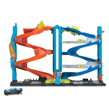 Hot Wheels Torre de Carreras con Doble Altura [HKX43]