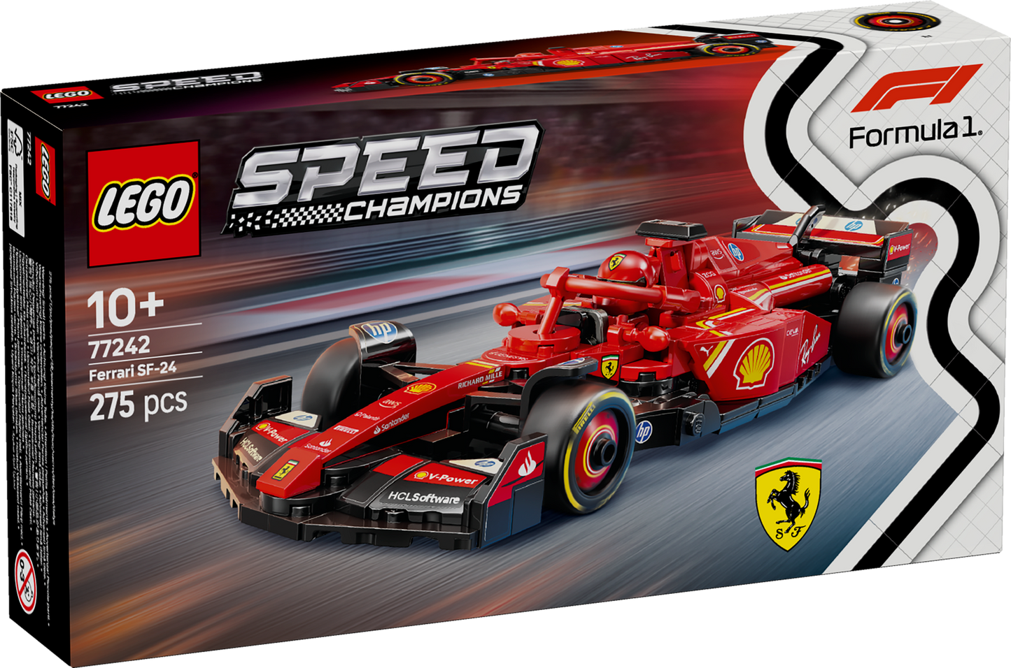 LEGO SPEED CHAMPIONS FERRARI SF-24 F1