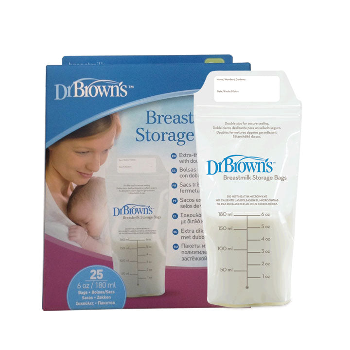 Bolsa Almacenadora Leche Materna 6 oz 25 Piezas [S4005-IT]
