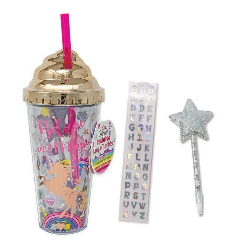 Vaso Insulado con Lapicero Unicornio [406UC]