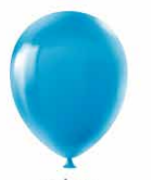 Globos Celeste 12" 15 Piezas [CA-G15-LB]