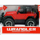 Jeep Wrangler con Luces y Sonido Rojo [GLQ-0142A]