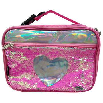 LONCHERA CORAZON ROSADA