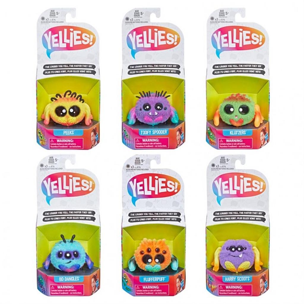 Yellies Peluches Activados por Sonido [E5064]