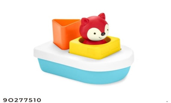 Juguete de Baño Bote para Ordenar y Apilar Zoo [9O277510]