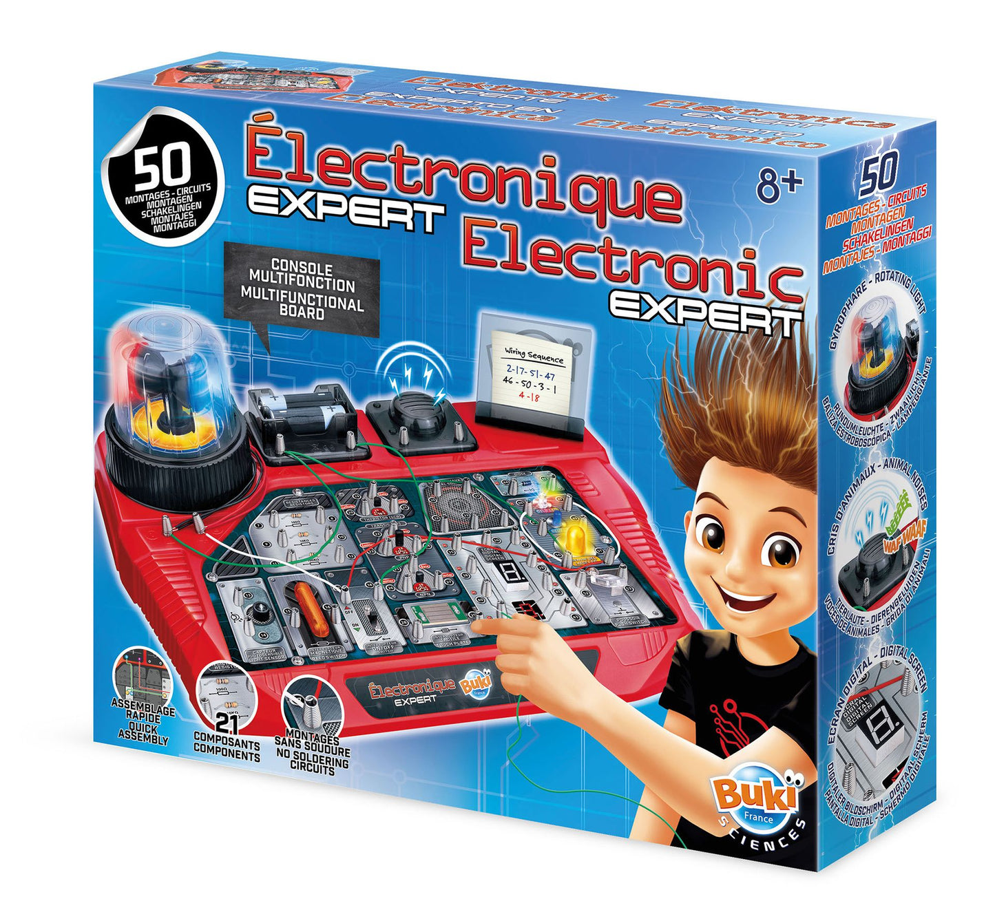 Kit de Ciencias Electrónica Experta [7160]