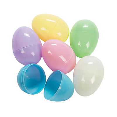 Huevos de Pascua Jumbo Pastel 3" 12 Piezas [5/981]