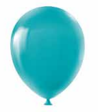 Globos Turquesa 12" 15 Piezas [CA-G15-TURQ]