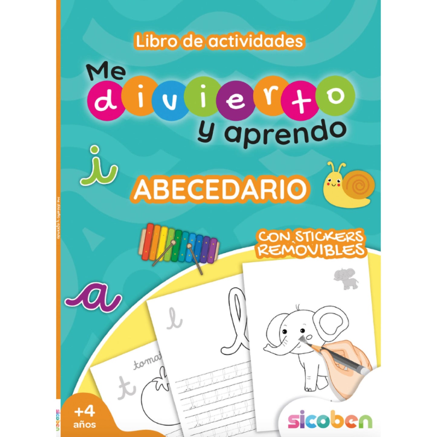 Me Divierto y Aprendo Sicoben Abecedario [BP-S-AS-5432]