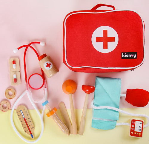 Conjunto Médico de Madera [MZ-1609A]