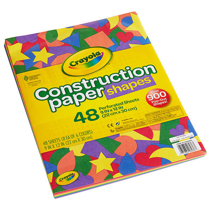 PAPEL DE CONSTRUCCION D/FORMAS 48 PZ