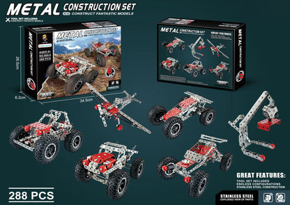 Bloques Metálicos 6en1 288 Unidades [JMJ-0880A]