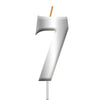 Vela Plateada Número 7 [HM-VLS-VLS7]