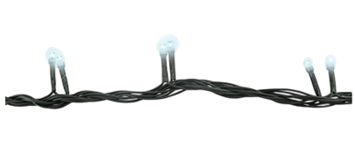 Luces led navideñas 100l blanco 110v