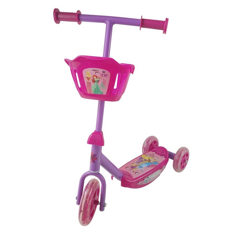 MONOPATIN 3 RUEDAS C/MUSICA DISNEY PRINCESAS