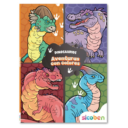 Aventuras con Colores Sicoben Dinosaurios [BP-S-C-5494]