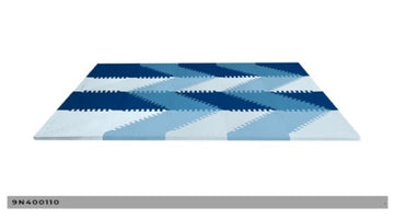 Alfombra Foamy Azul Ombre [9N400110]