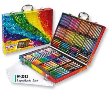 Estuche para Colorear Inspiración Artística 140 Piezas [042532]