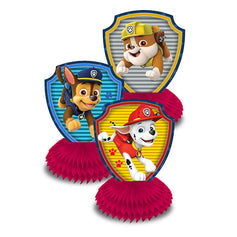 Centro de Mesa Paw Patrol 3 Piezas [XPG-PW-G026]
