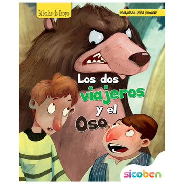 Fábulas de Esopo Los Dos Viajeros y el Oso [MM-S-L-0459]