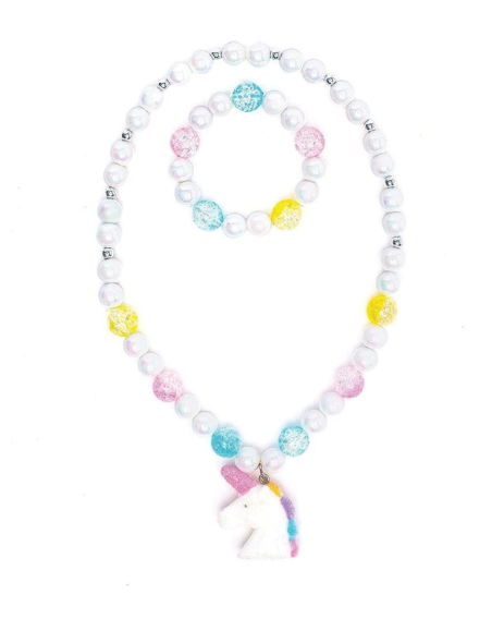 Set Collar Blanco Unicornio [86125]