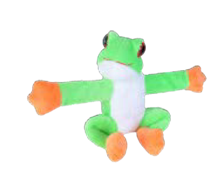 PELUCHE RANA ARBORÍCOLA DE OJOS ROJOS ABRAZADORA