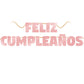 Letrero Feliz Cumpleaños Rosado [HM-ROSG-L243]