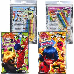 Set para Colorear Miraculous Ladybug con Crayones y Calcomanías [52554UPD]
