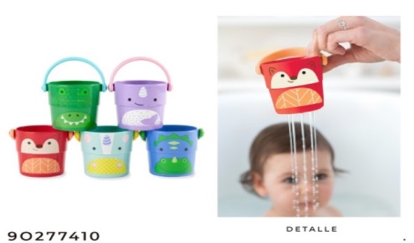 Cubos para Apilar y Verter Zoo 2.0 [9O277410]