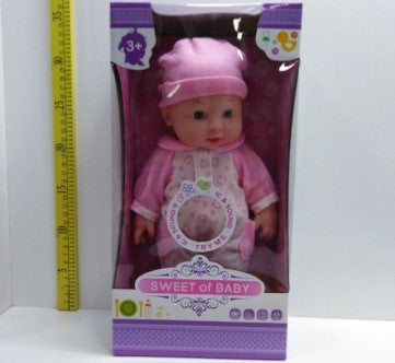 MUÑECA BEBE 12"