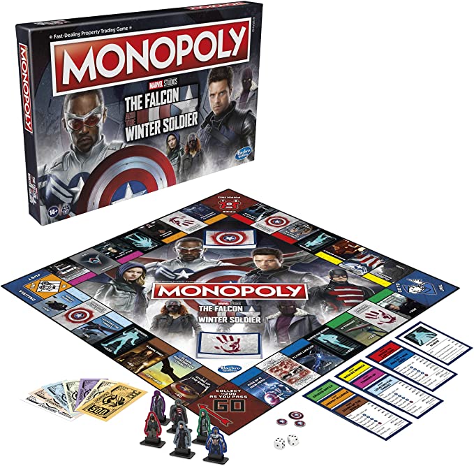 Monopoly Falcon and Winter Soldier [F5851]
