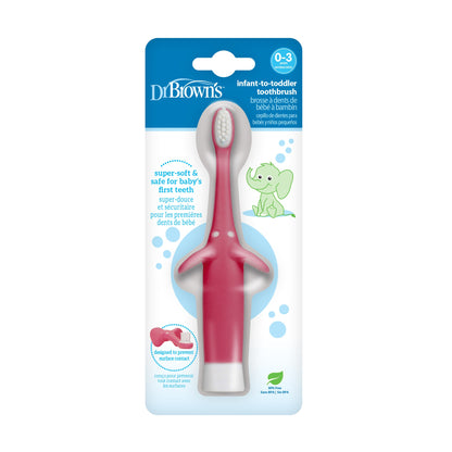 Cepillo de Dientes para Niños Rosado [HG013-P4]