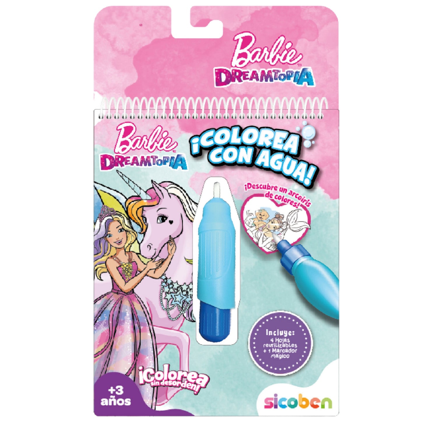 Colorear con Agua Barbie [NV-M-AQ-3181]