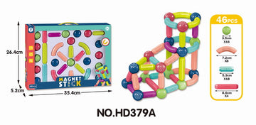 Bloques Magnéticos 46 Piezas [JM-35226A]