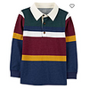 F23 T B POLO MULTI STRI RUGBY POLO